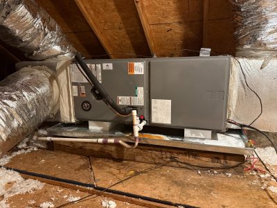 Indoor Air Handler Unit Inspection