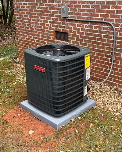 Air Conditioning Condenser Unit Installation