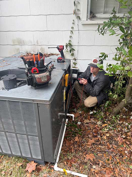 Outdoor Unit HVAC Maintenance