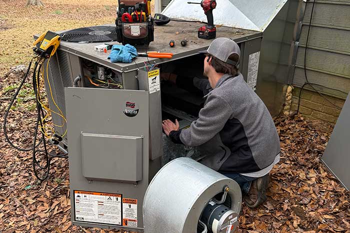 Outdoor Unit HVAC Repair